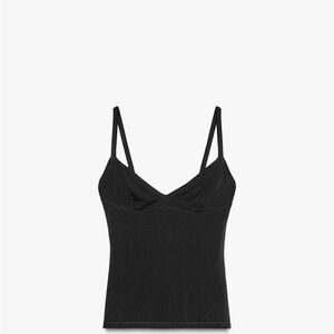 Zara Black Strappy Tank Top